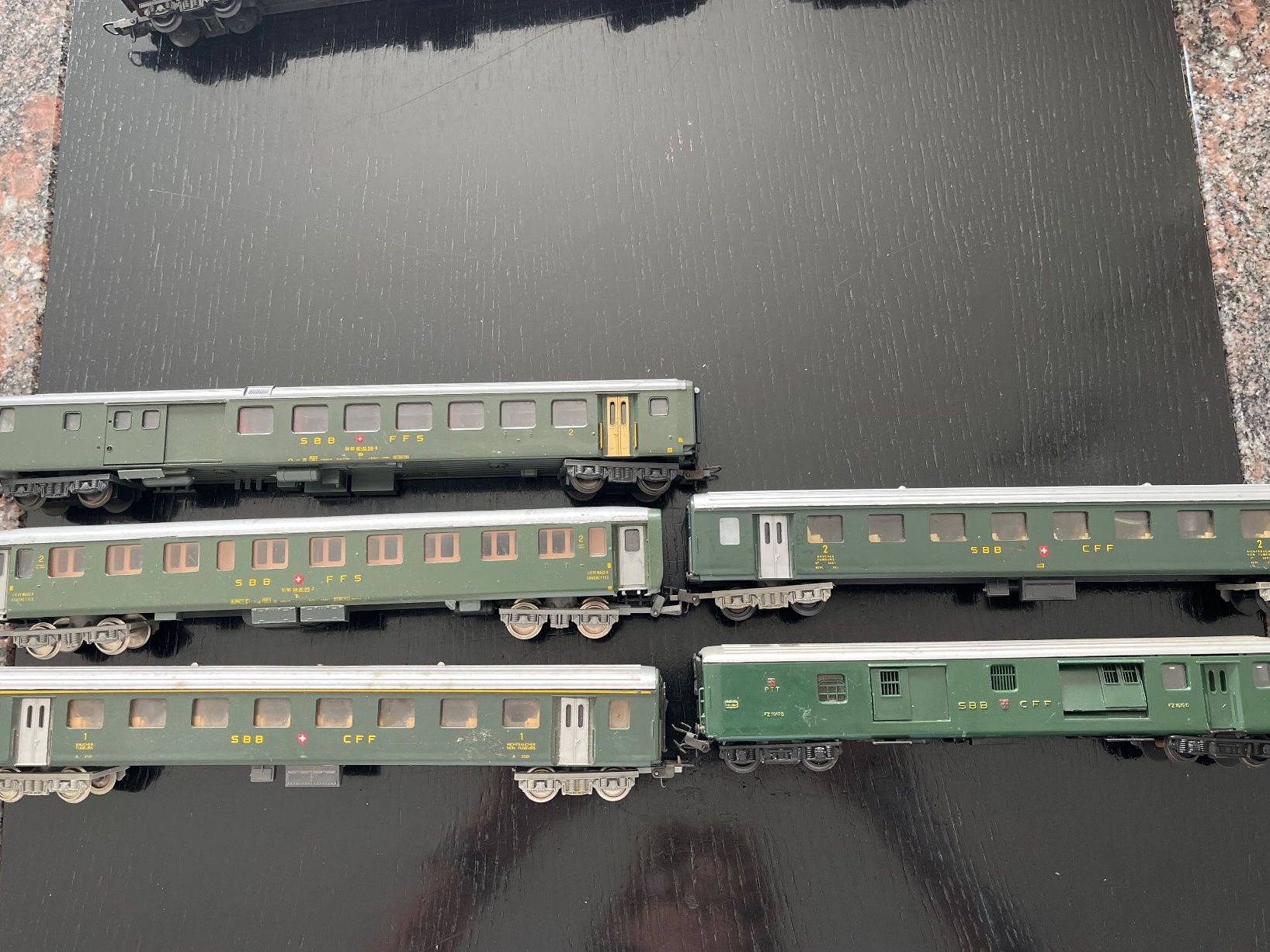 Lima Modellini di ferrovie: 5 SBB WAGEN – Usato da Spiegel b. Bern venduto da Burdicrew