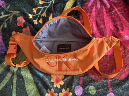Gürteltasche Calvin Klein Jeans orange gebraucht