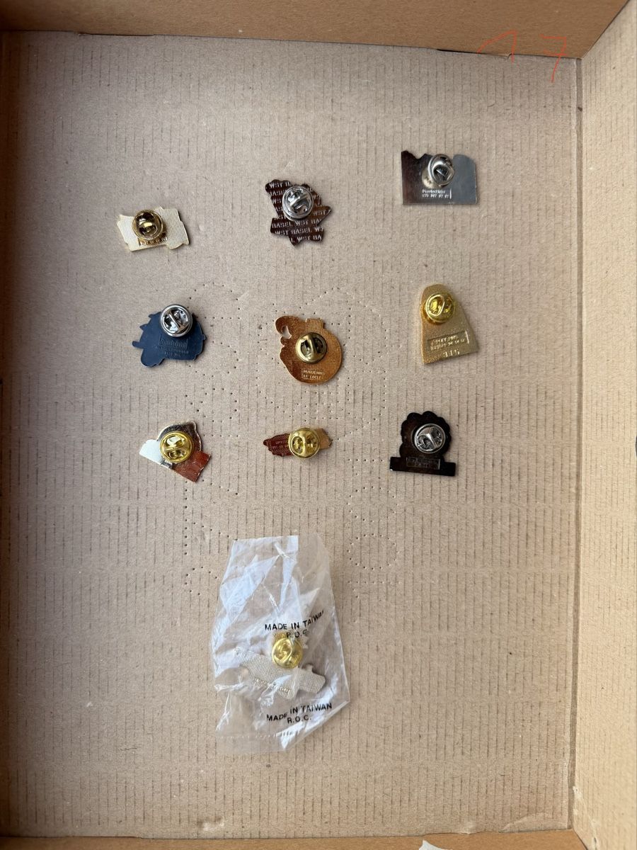 Placchette & Badge: Pin Set 17 - 10 Stück – Usato da st. gallen venduto da nerio450 1