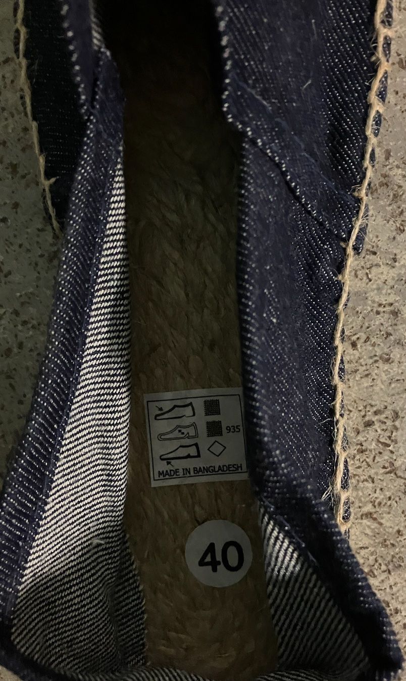 Chaussures femmes: espadrilles . grösse 40 . NEU – Neuf (Voir description) à Allschwil par rotocker 1
