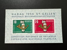 CH Block 1959 Nabagblock *  (4733)