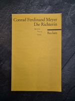 Conrad Ferdinand Meyer «Die Richterin» Novelle Reclam 1886