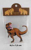 DYNOSAURIER T-REX - Aufnäher - Aufbügler - 8,2x7,5cm