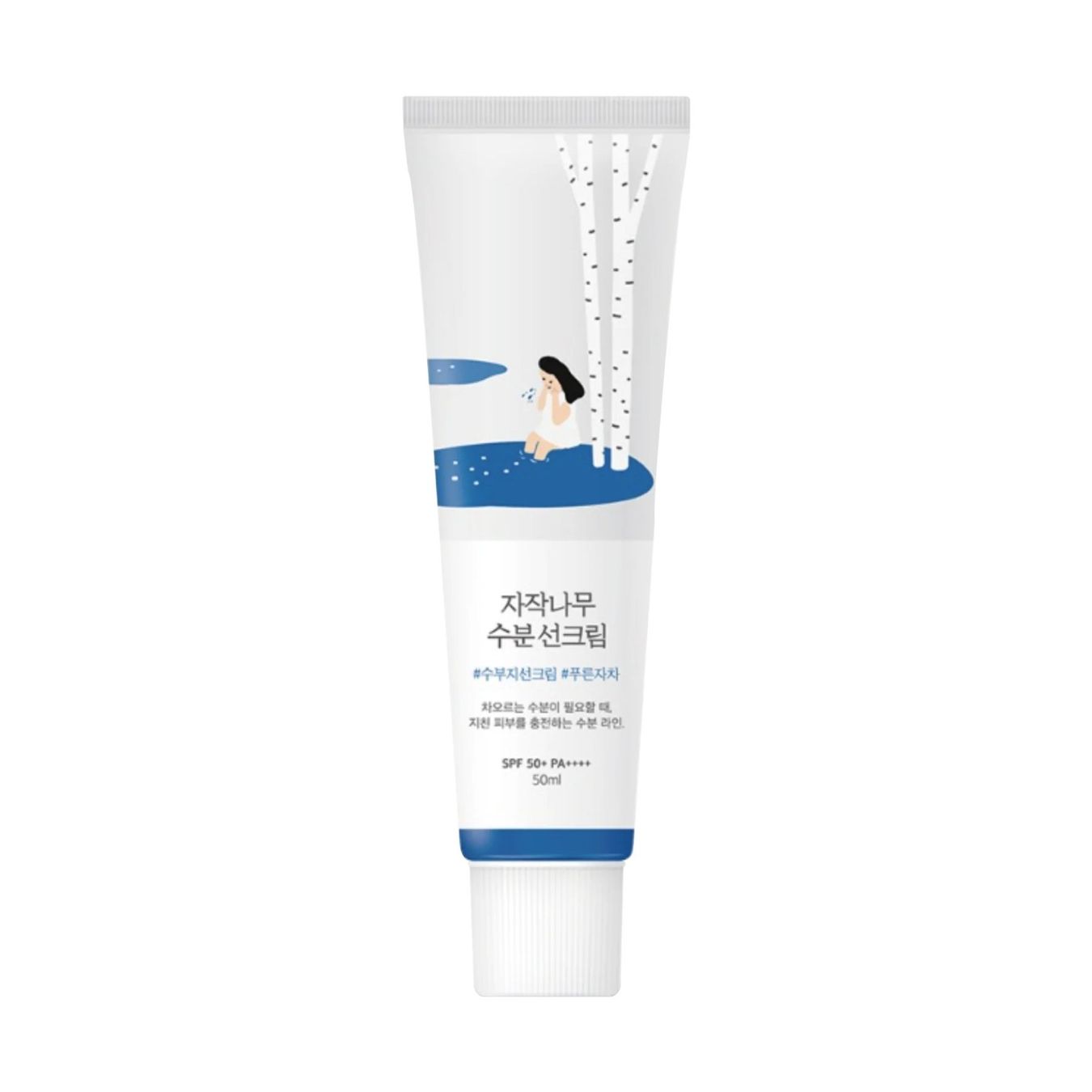 Gesichtspflege: Round Lab Birch Juice Moisturizing Sunscreen SPF50+ – Neu und originalverpackt aus Gebenstorf von EloriaSkin