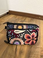 Vera Bradley Kulturbeutel Necessaire Blumenmuster schwarz