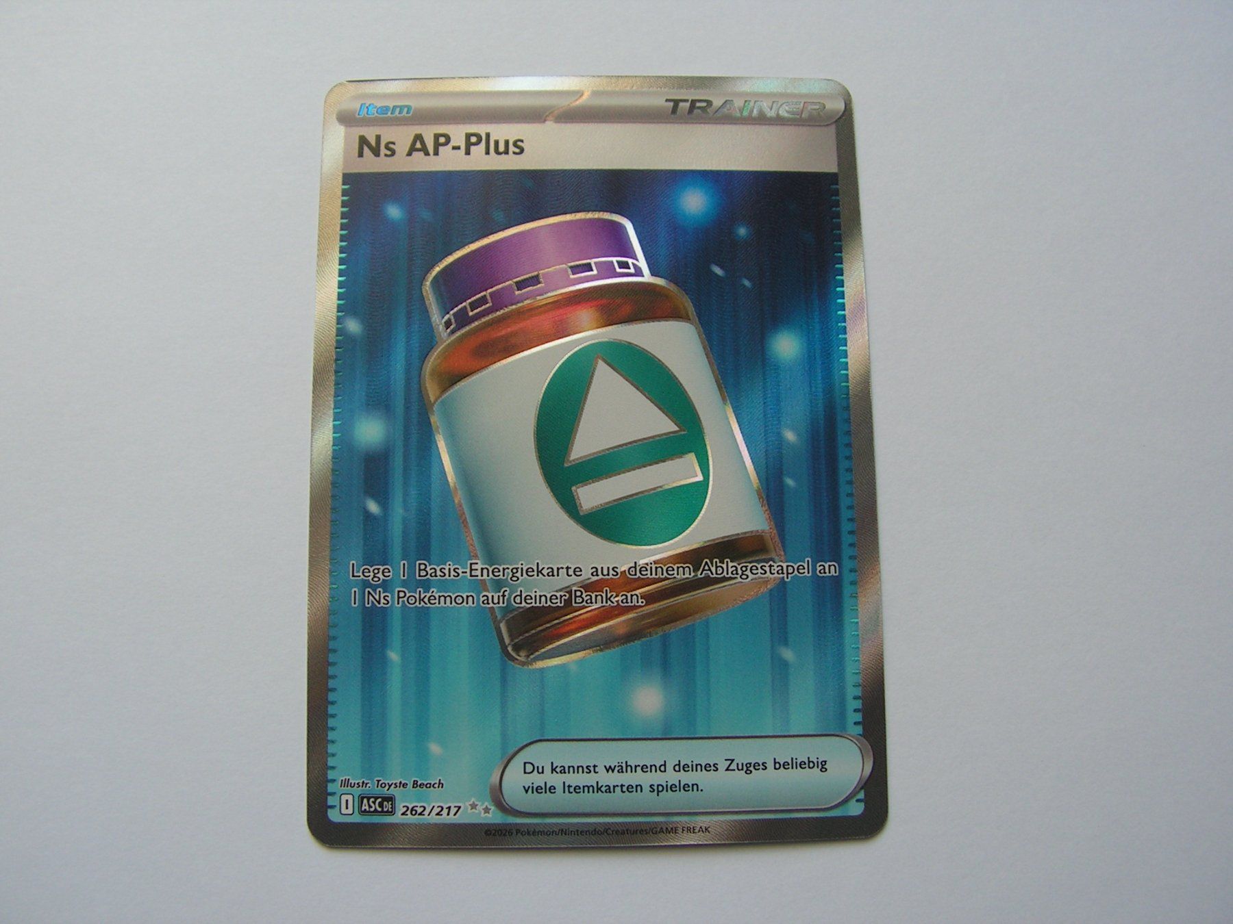 Pokémon Carte collezionabili: Ns AP-Plus 262/217 Erhabene Helden – Nuovo (secondo la descrizione) da Aesch BL venduto da Hansboeni