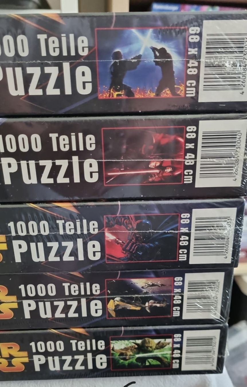 Puzzle: Starwars Puzzle – Nuovo e nell'imballaggio originale da Menziken venduto da cgu_9hbd