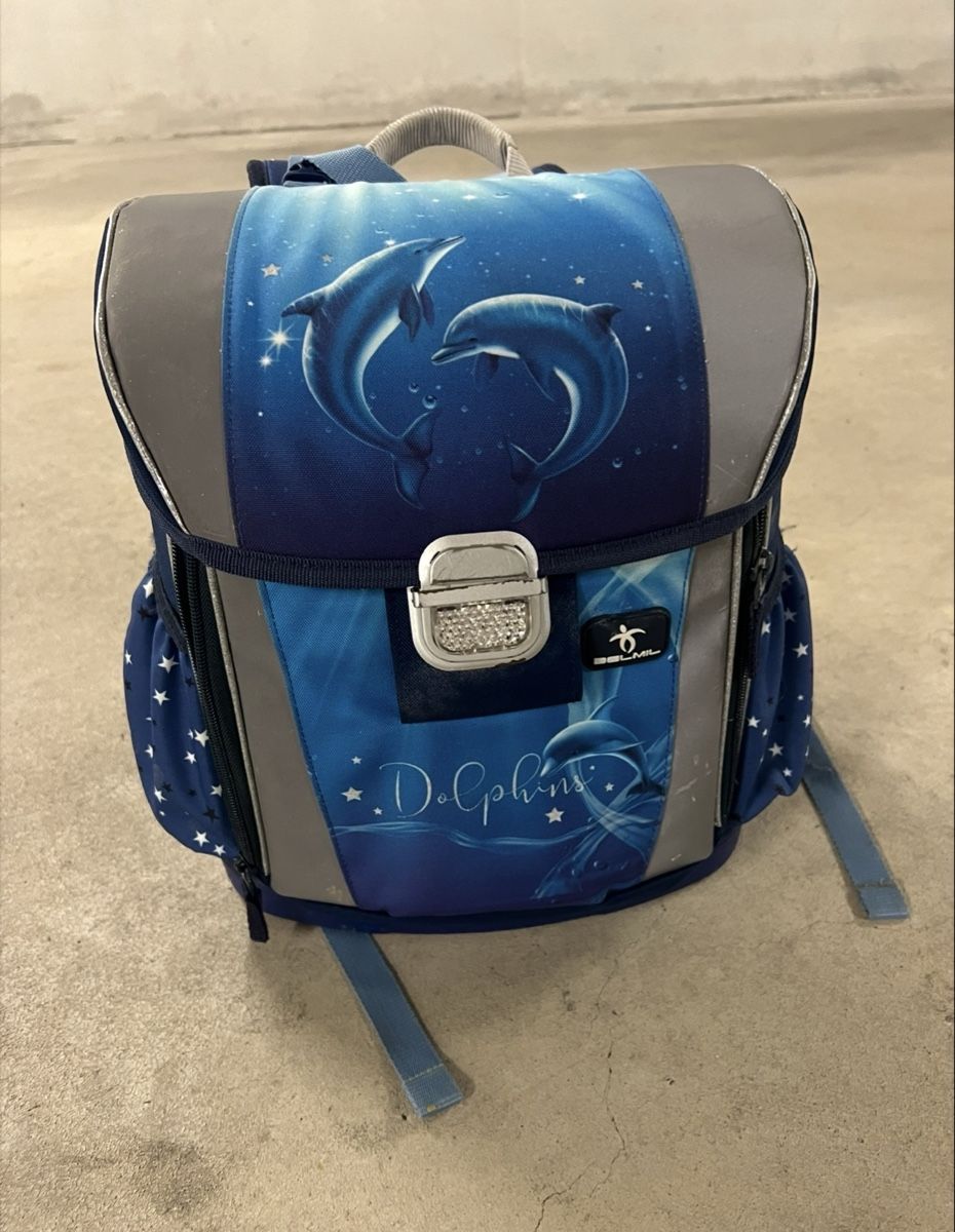 Zaini: Schulranzen Schulrucksack Delfin Motiv – Usato da Thun venduto da gehoerntes_veilchen
