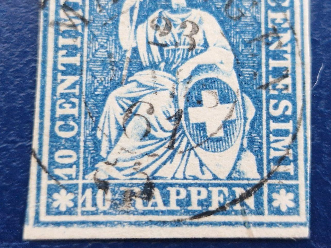 Tutti i francobolli: Strubel 23G, MAZINGEN, ab 1.- – Usato da Burgdorf venduto da Glossy01 1
