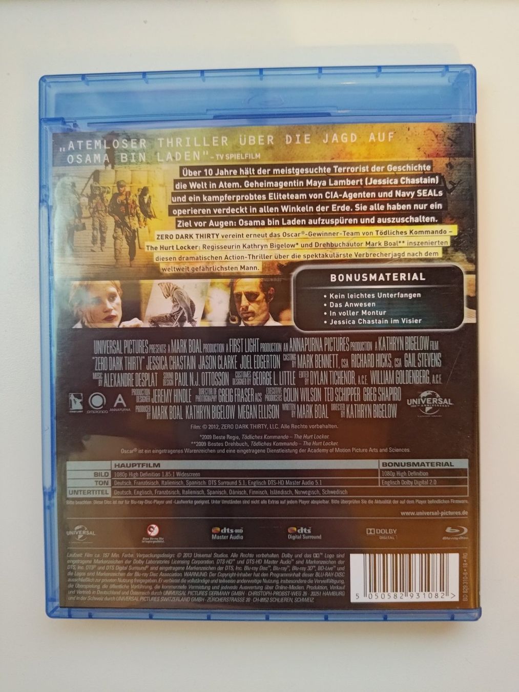 Alle DVDs: Zero Dark Thirty – Gebraucht aus Liestal von Kratzilla 2