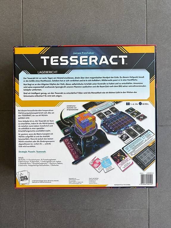 Giochi: Brettspiel: Tesseract – Usato da Schlieren venduto da elisa_zh 1