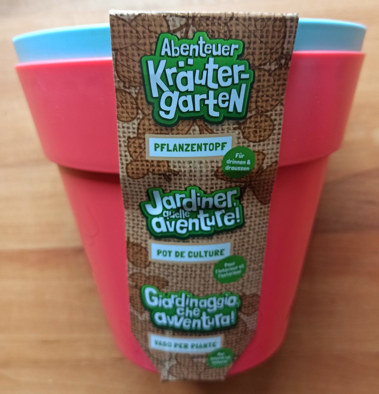 Vasi per fiori: Abenteuer Kräutergarten, 2 Pflanzentöpfe – Nuovo e nell'imballaggio originale da Rothenburg venduto da Kaulquappe55