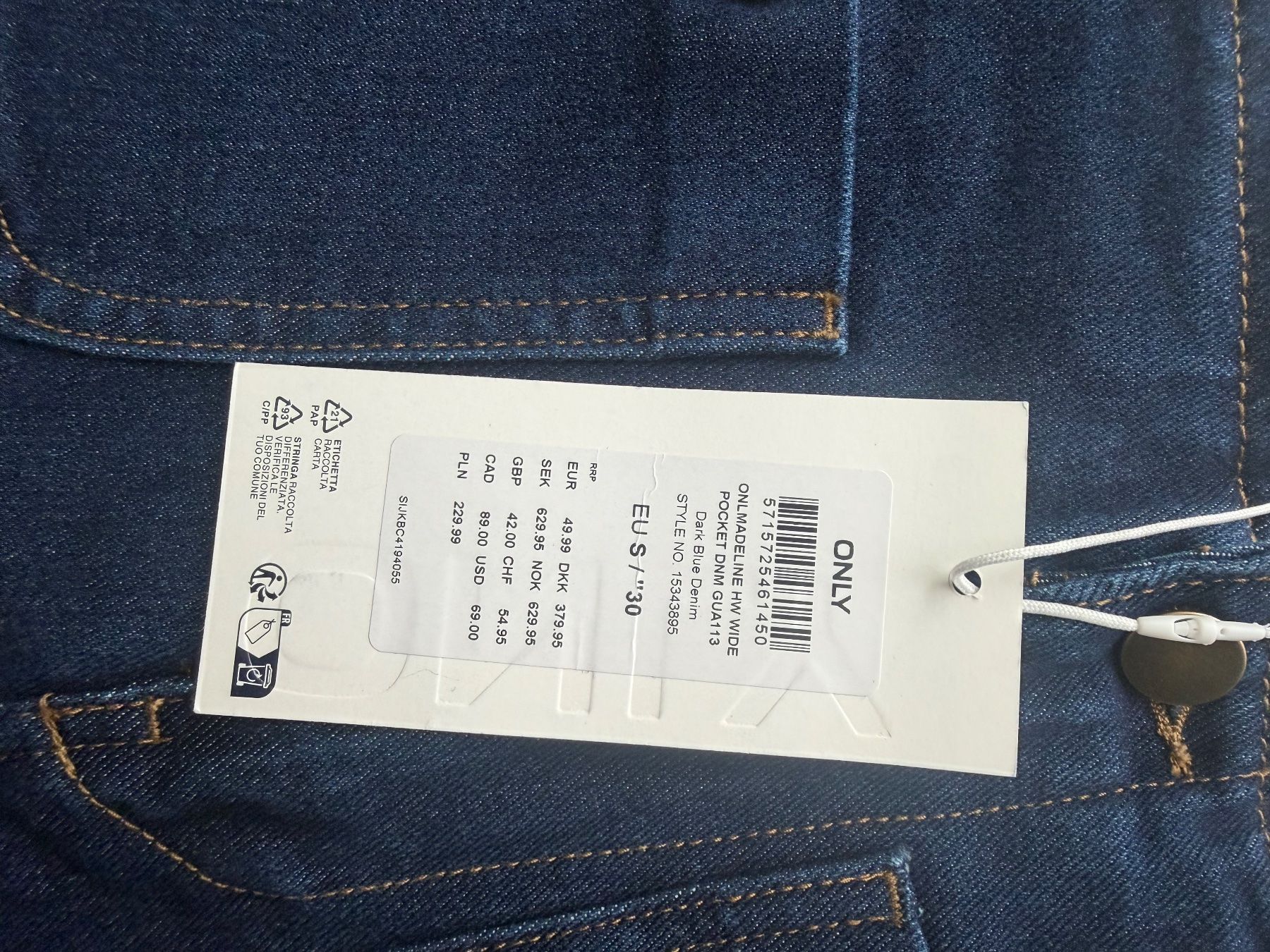 Only Jeans: ONLY WIDE LEG JEANS EU S – Neuf (Voir description) à Arch par ellaisa84 4