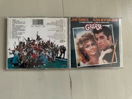 GREASE tolle CD JOHN TROVALTA OLIVIA NEWTON JOHN Soundtrack