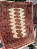 Buchara Pakistan 115x96cm Teppich handgeknüpft gereinigt