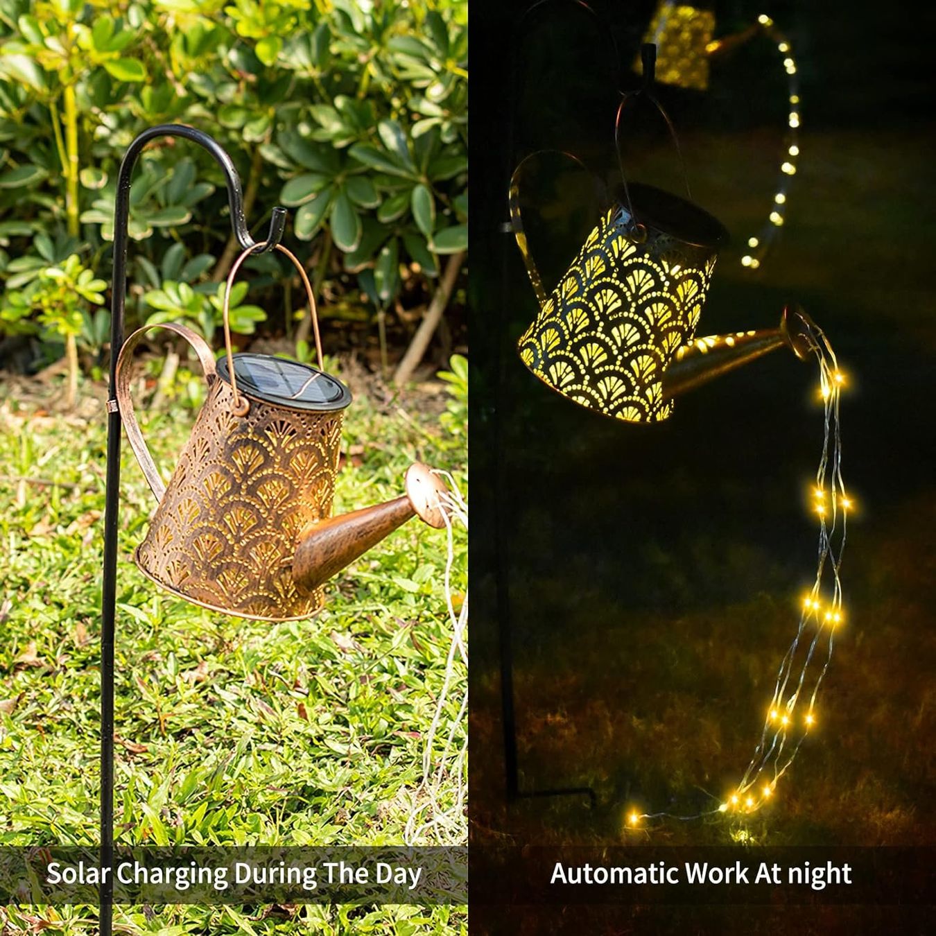 Ghirlande e barre luminose: Solar Gießkanne Lichterkette Aussen – Nuovo e nell'imballaggio originale da Nuglar venduto da SaleRitter 6