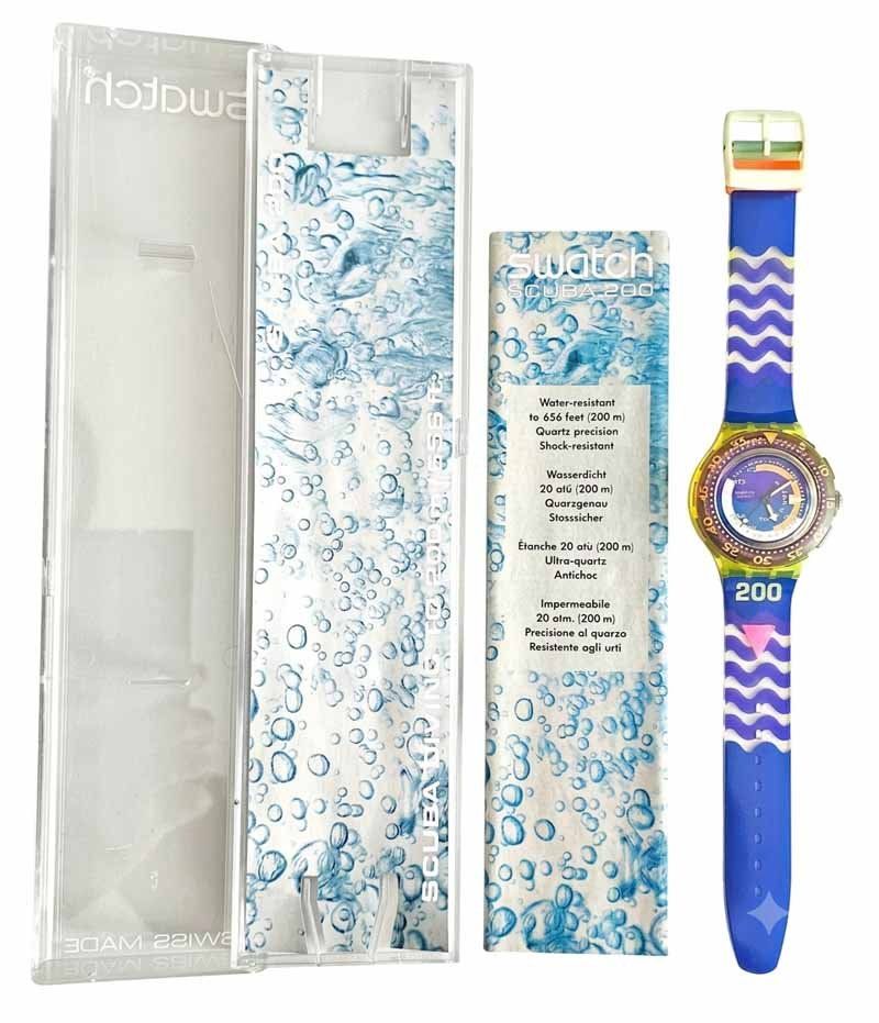 Swatch Orologi: SWATCH Taucheruhr SCUBA 200 "1992" – Nuovo (secondo la descrizione) da Zug venduto da BAMBI51 4