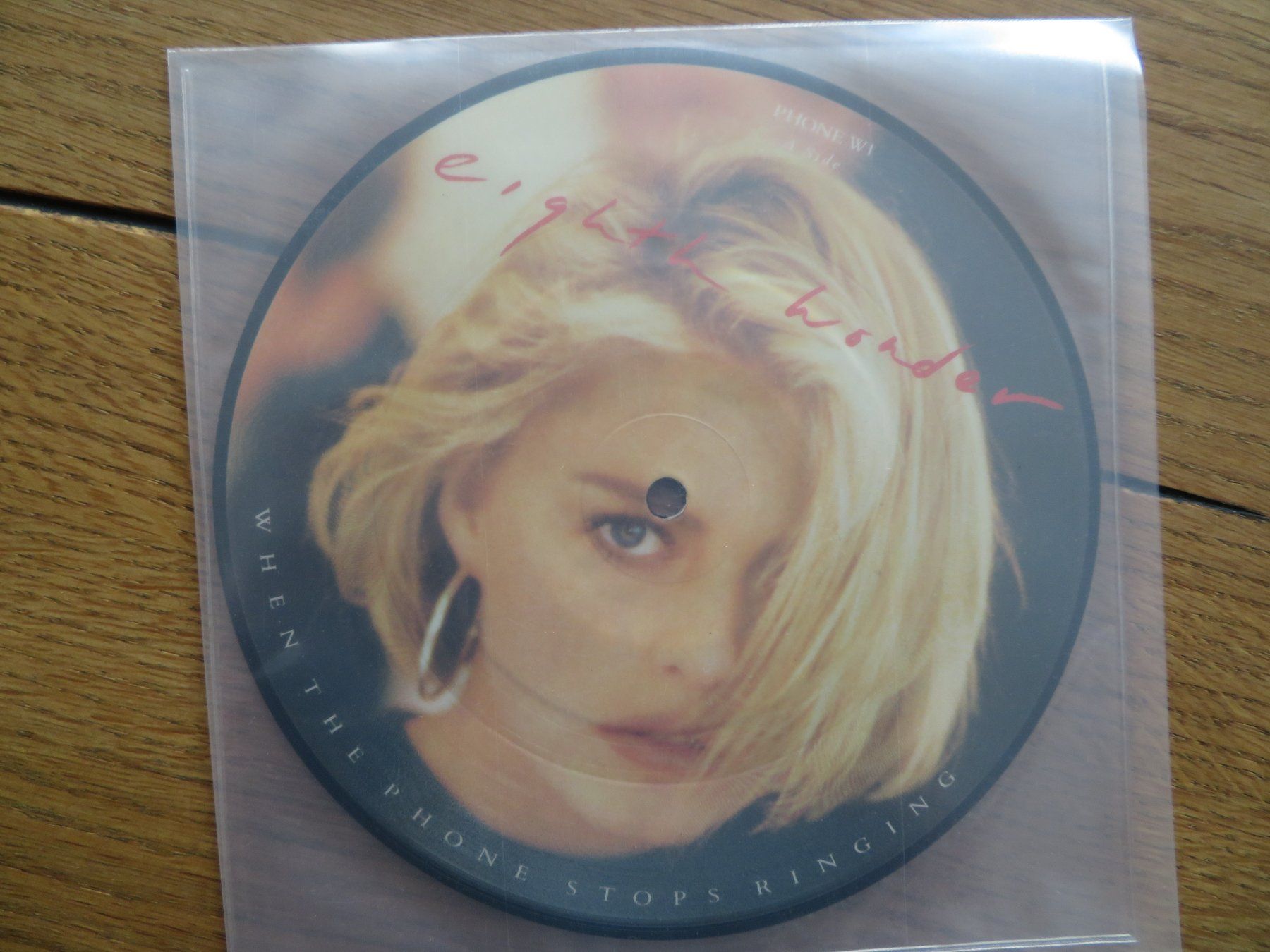 Dischi in vinile: PICTUR SINGEL WHEN THE PHONE STOPS RINGING – Nuovo (secondo la descrizione) da Zürich venduto da max_cp5f