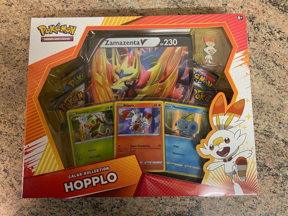 POKEMON-GALAR KOLLEKTION-HOPPLO-ZAMAZENTA V-2019 | Kaufen Auf Ricardo