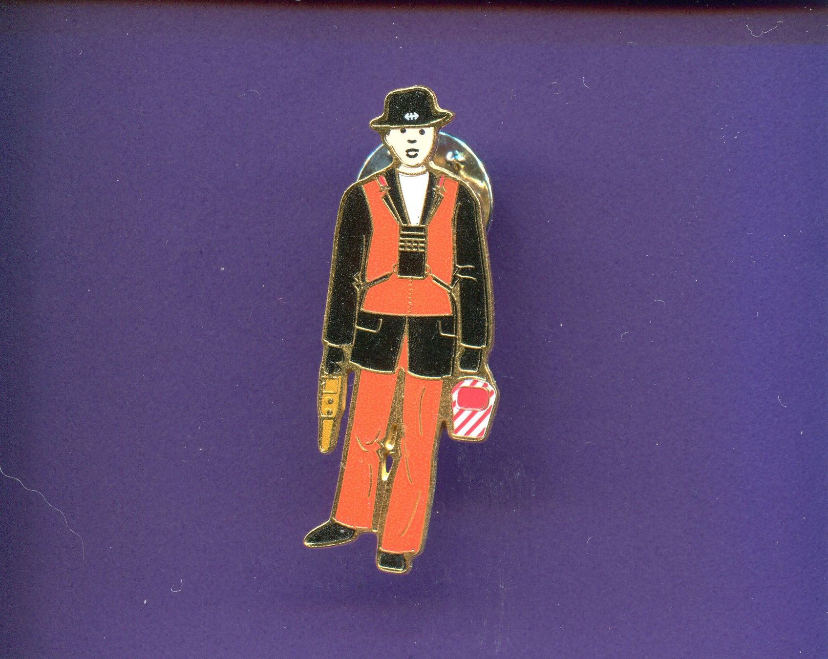 SBB/CFF/FFS Placchette & Badge: Schmid-Müller  OUVRIER MANOEUVRE  Lim.1000 – Usato da Winterthur venduto da Sammleroase