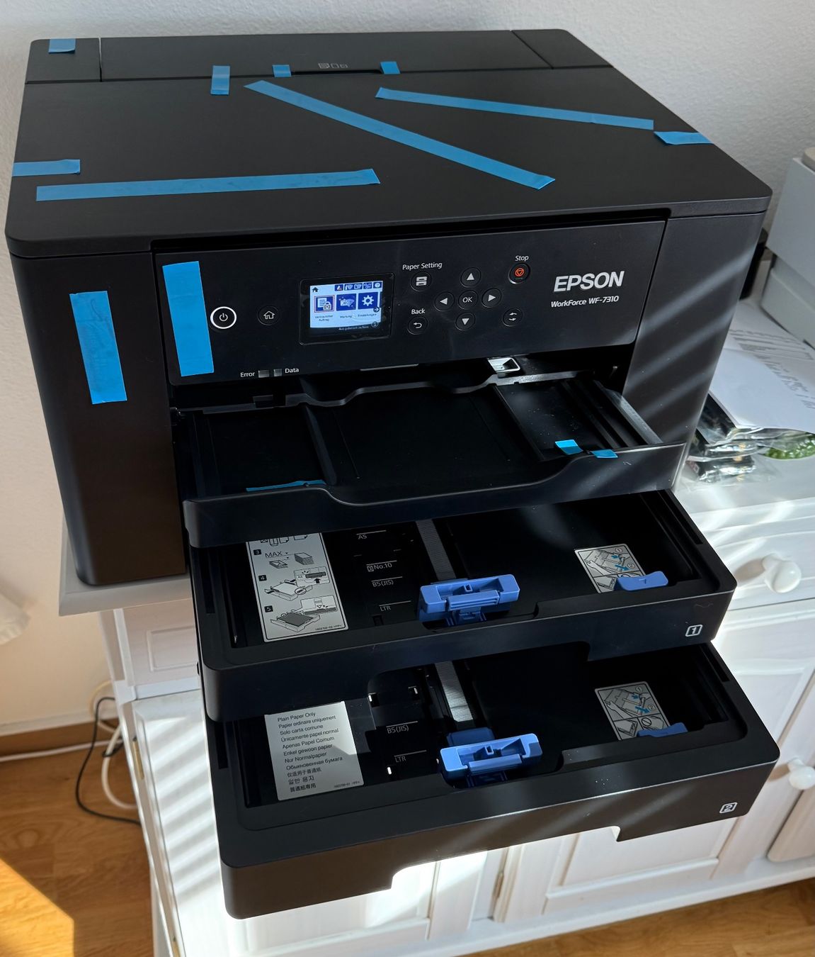 Epson Drucker: Epson WorkForce WF-7310 DTW – Neu (gemäss Beschreibung) aus Schliern b Köniz von rol_whg6 3