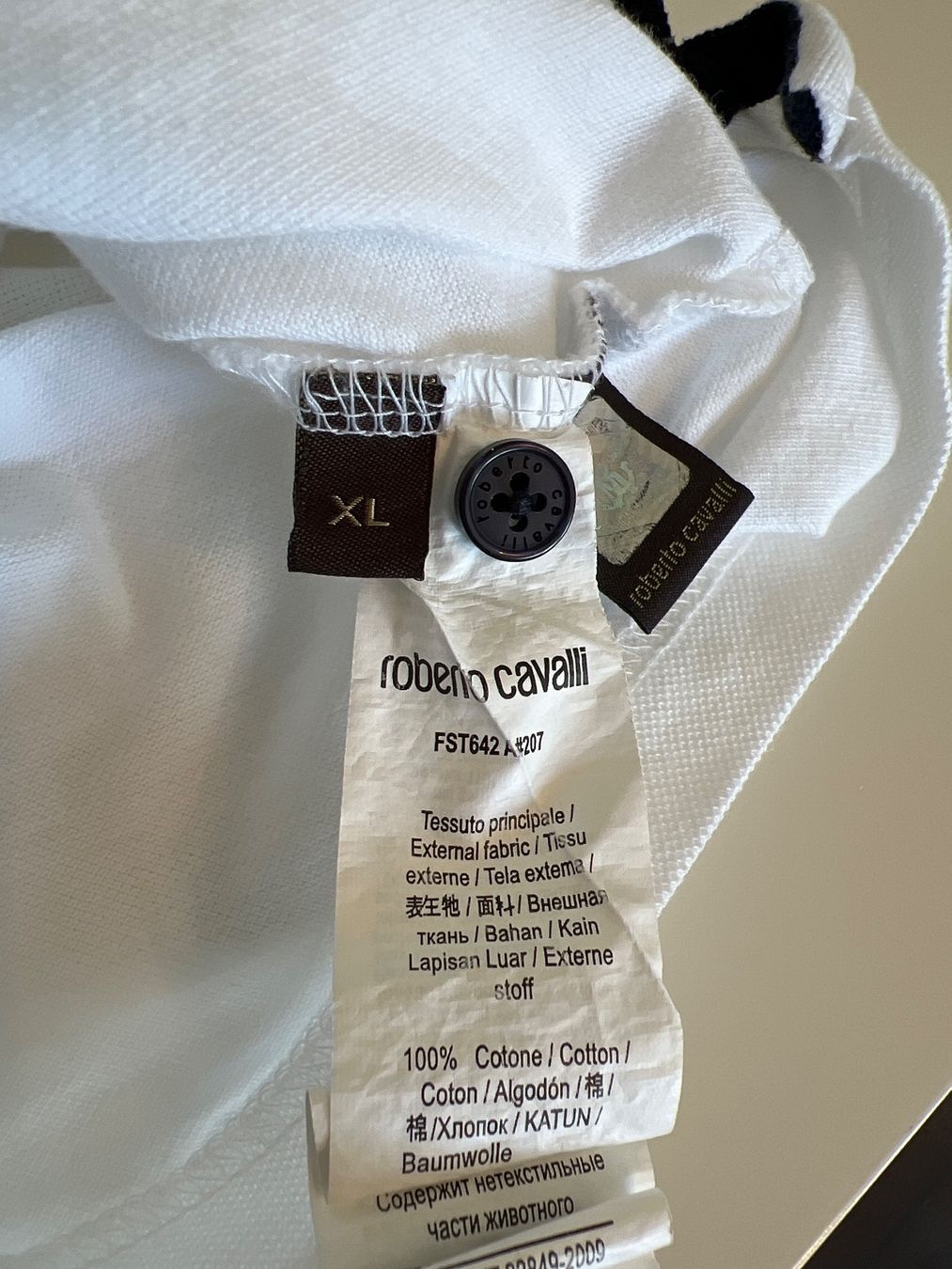 Roberto Cavalli Magliette Polo: ROBERTO CAVALLI Polo Shirt – Nuovo (secondo la descrizione) da Zürich venduto da SWKA 7
