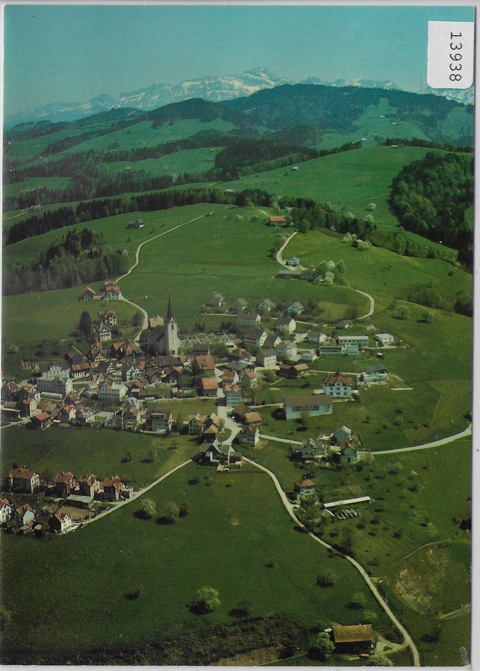 Cartoline postali: Flugaufnahme Mogelsberg SG – Usato da Ettingen venduto da Kartenplanet