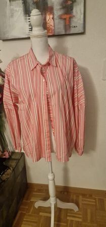 Smith&Soul Damen Bluse, Gr. XS Oversize, gestreift