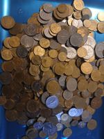 Ensemble de pieces de monnaie diverses poids 2.135 kg France
