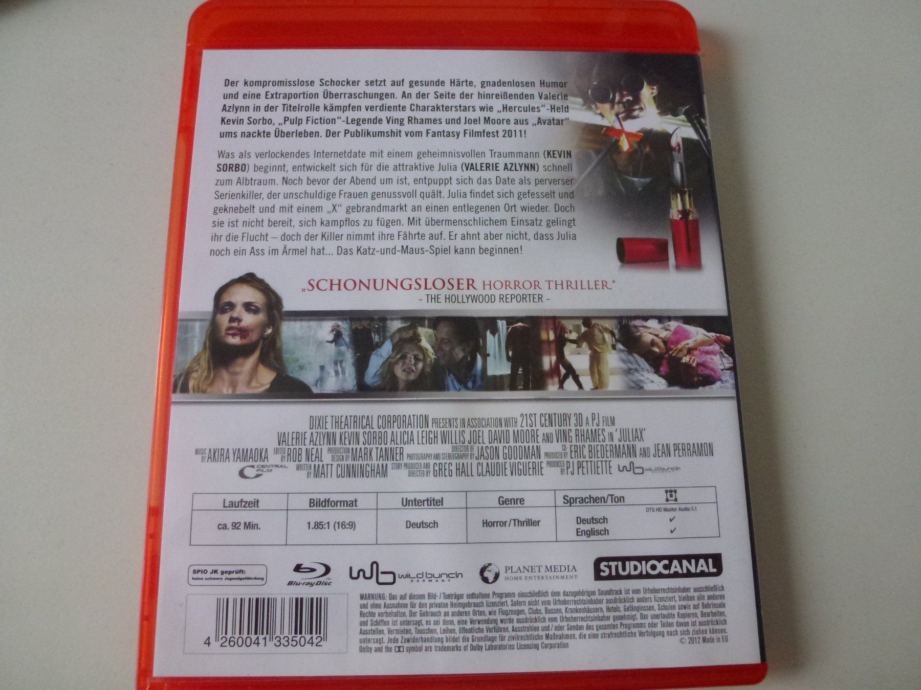 Alle DVDs: Julia X  (Blu-Ray Uncut) – Neu (gemäss Beschreibung) aus Bern von Frebo 1