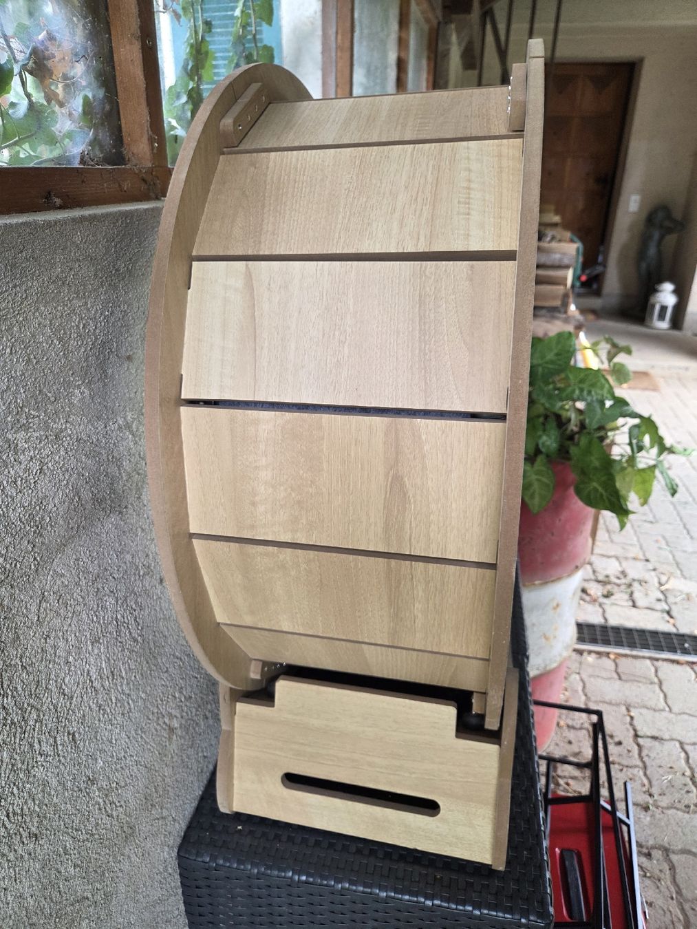 Arbres à chats: Roue pour chat en bois – D'occasion à Bassins par Clax72 3