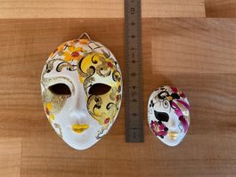 2 Masken von Venedig / Dekoration