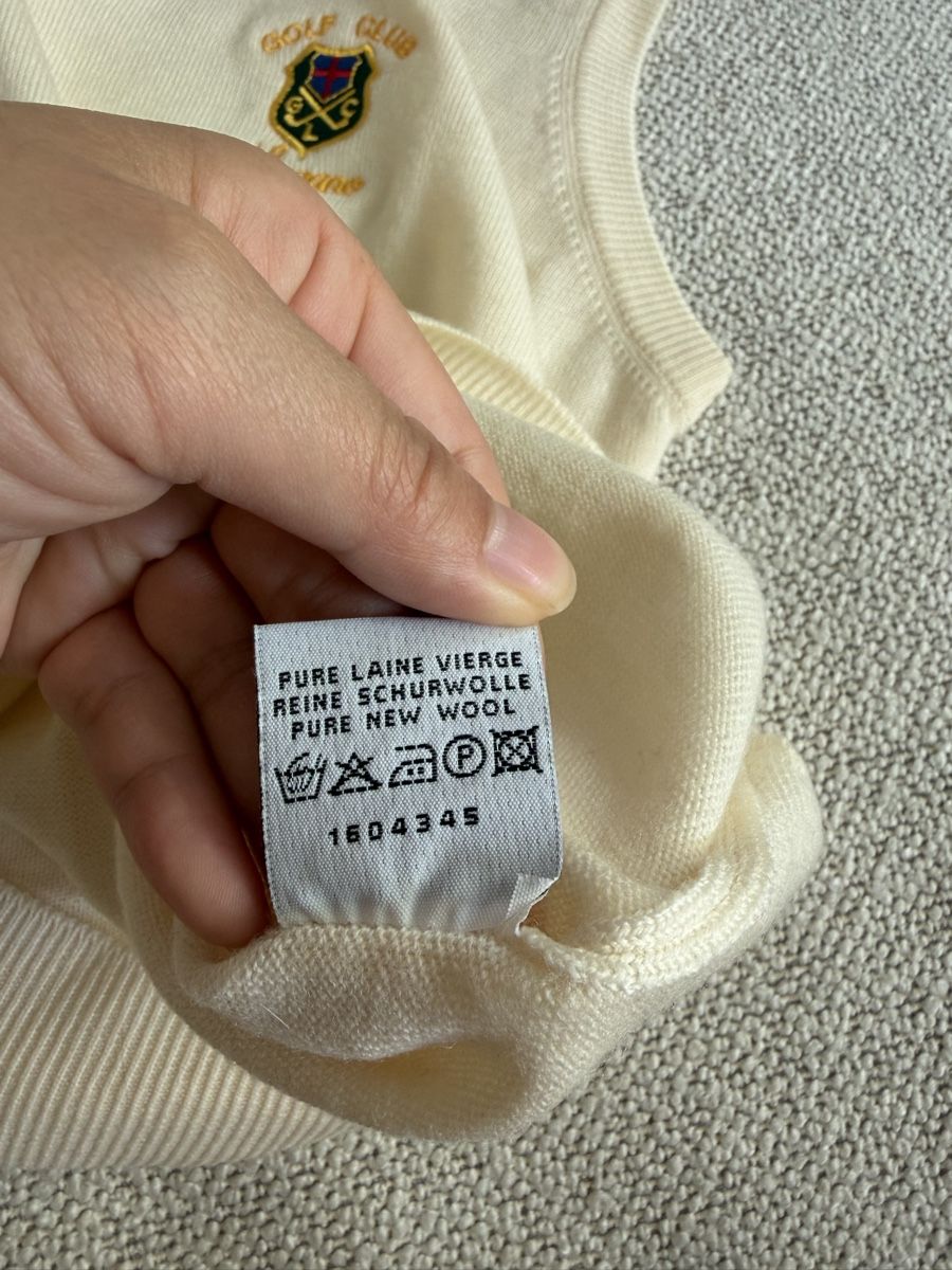 Maglioni & Felpe: 100% Virgin WOOL GOLF SWEATER – Usato da Zürich venduto da dor_9l9g 3