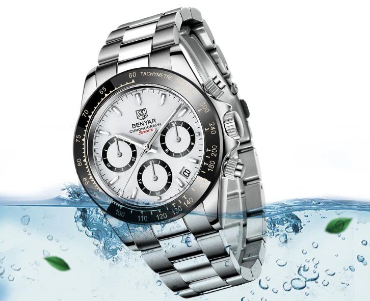 Orologi: Herren Chronograph Uhr – Nuovo e nell'imballaggio originale da Geneve venduto da Titi2008 4