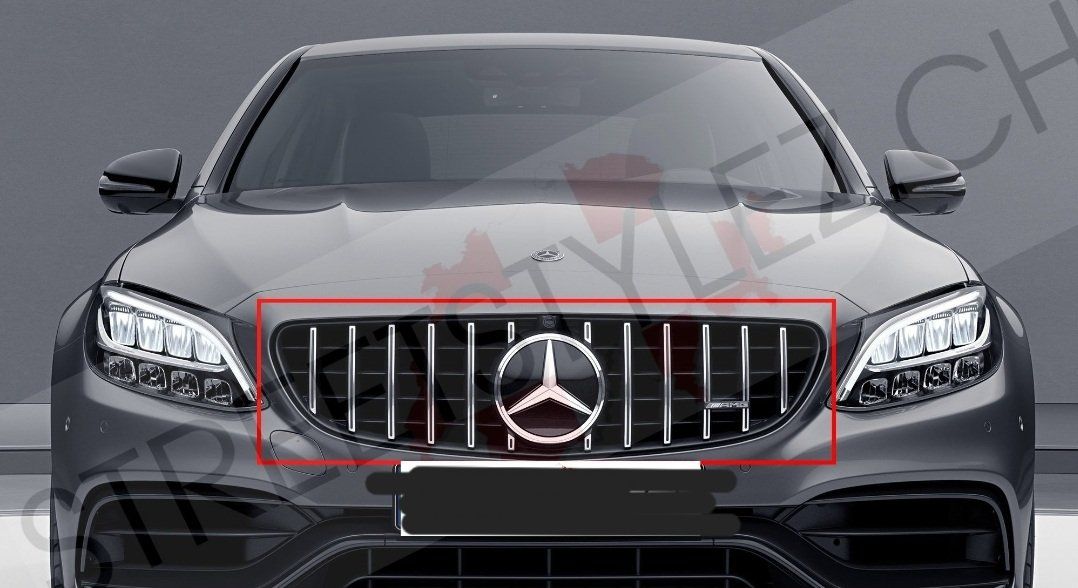 Mercedes-Benz Tutti pezzi di ricambio auto: Emblem AMG Panamerica Frontgrill – Nuovo e nell'imballaggio originale da Bellikon venduto da Kekko11 1
