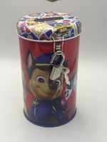 Spardose rund mit Schloss Paw Patrol guter Zustand