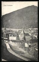 AK Chur, Ortsansicht mit Hofkeller, 1907