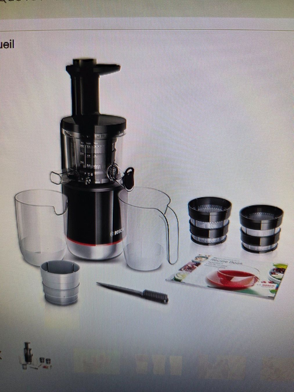 Bosch Appareils de cuisine: Extracteur de jus Bosch – D'occasion à Onnens FR par got_5x29 1