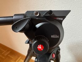Tête fluide Manfrotto 504HD pour trépied photo ou vidéo