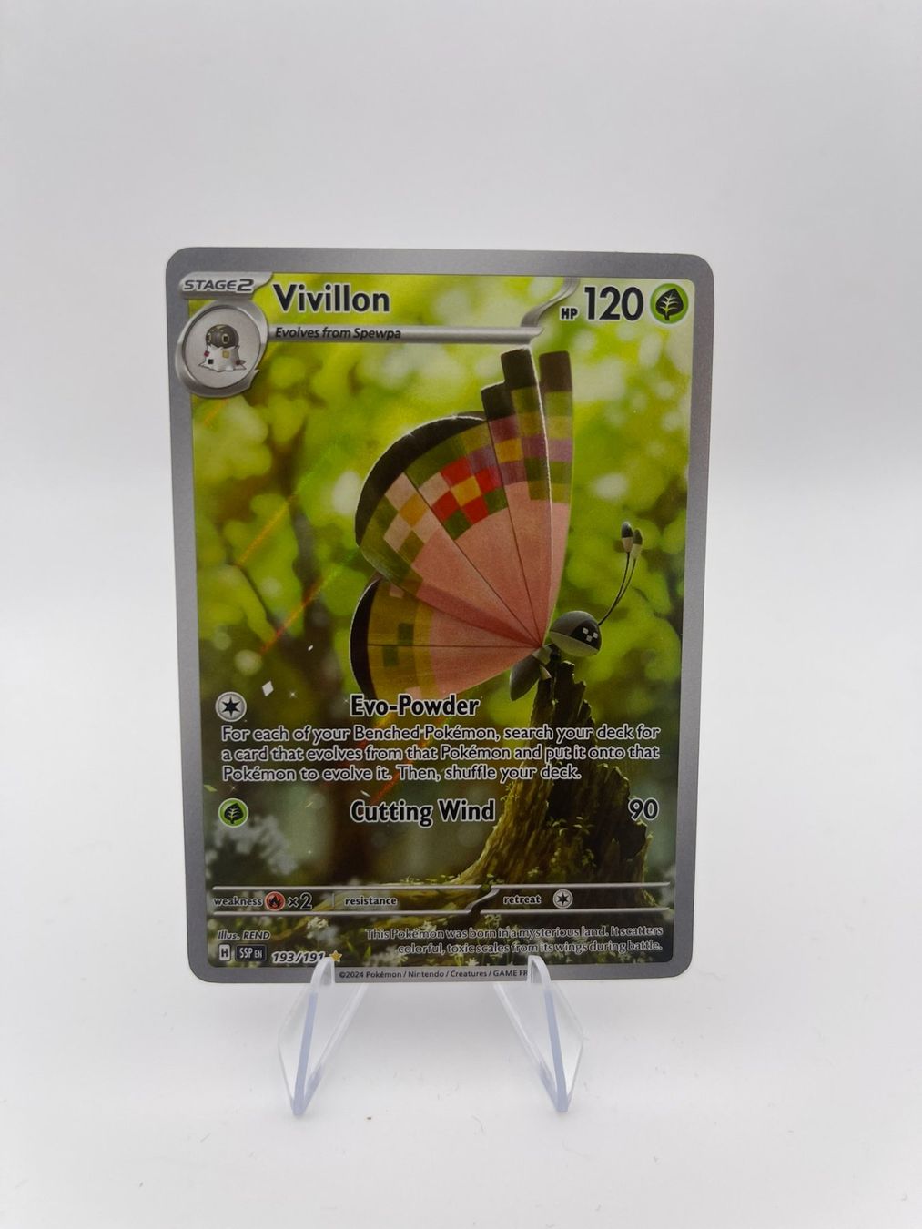 Pokémon Sammelbilder & Trading cards: Pokemon Vivillon 193/191 – Gebraucht aus Märstetten von AlienNova