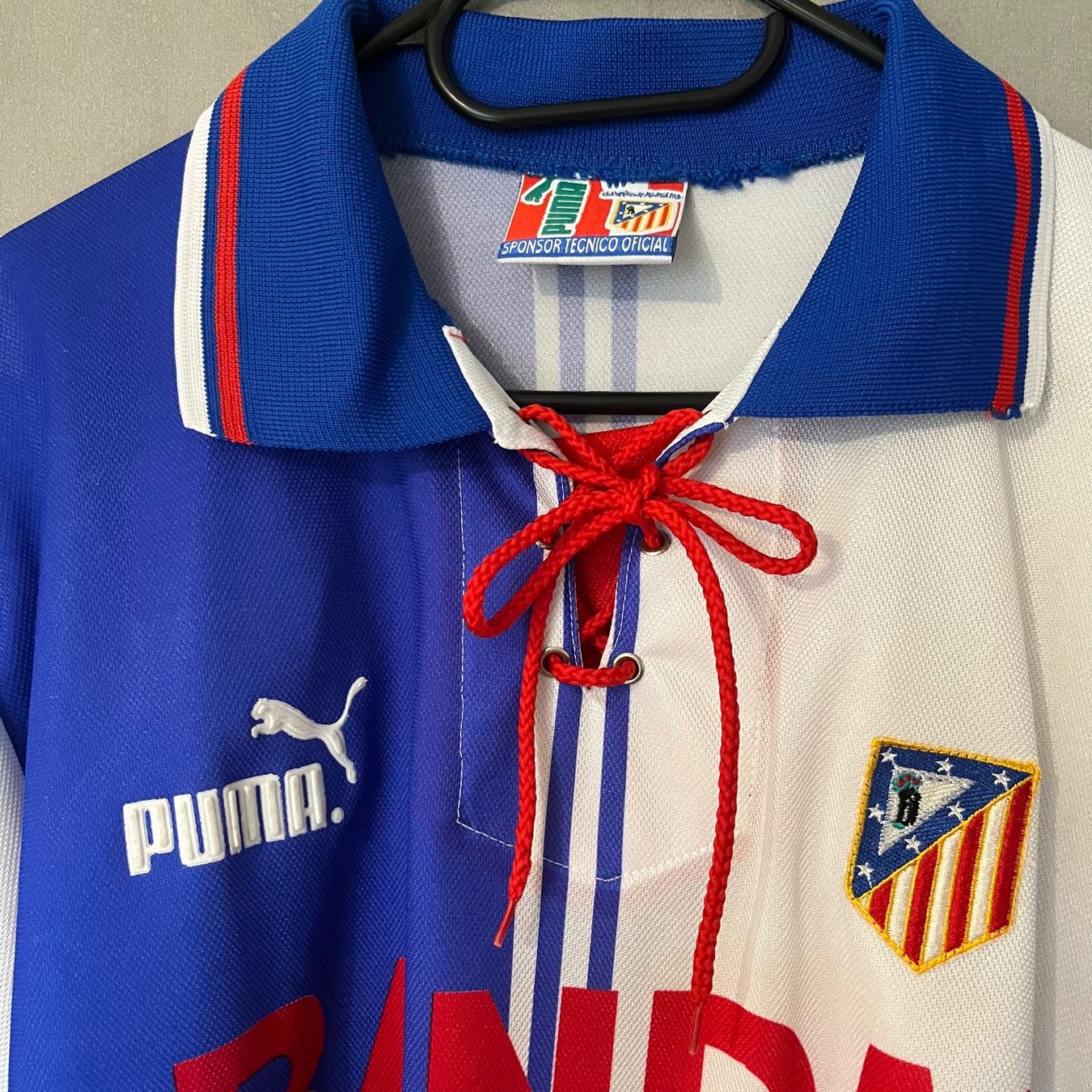 Kappa Canottiere & Pantaloni: Atlético Madrid Trikot Puma Vintage – Usato da Winterthur venduto da LaBodega 1