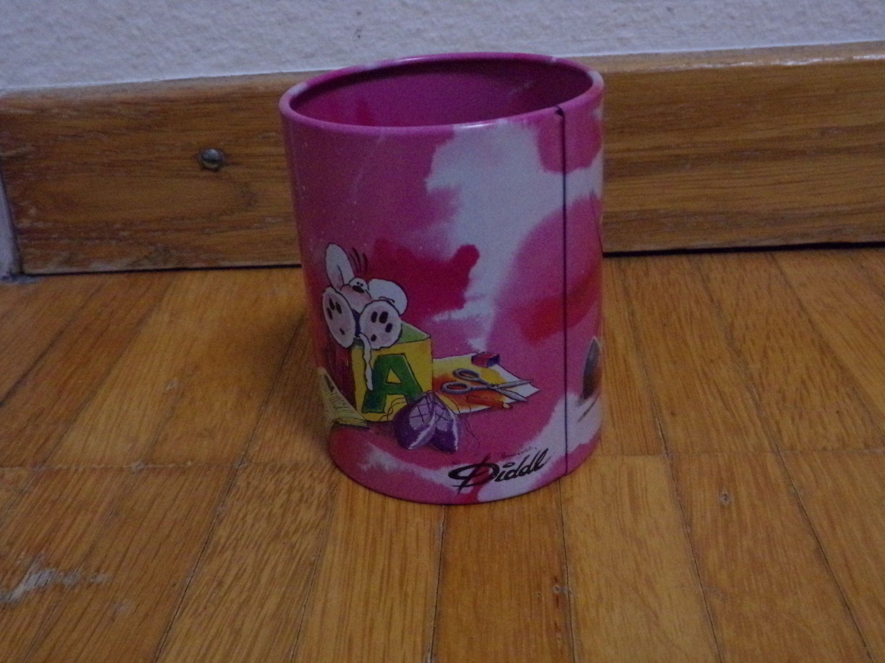 Spielzeuge: Diddl Bleistift Halter rosa Diddlina mit Pimboli – Gebraucht aus Winterthur von Jessi_di 1