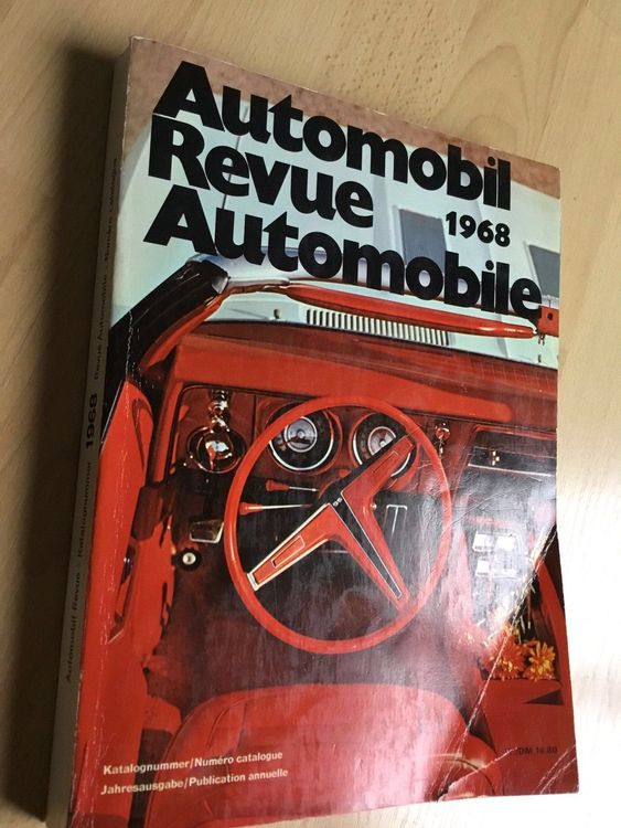AutomobilRevue 1968 Katalog Oldtimer Kaufen auf Ricardo