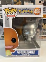Funko POP! Games Pokémon Salamèche Argent Métallique