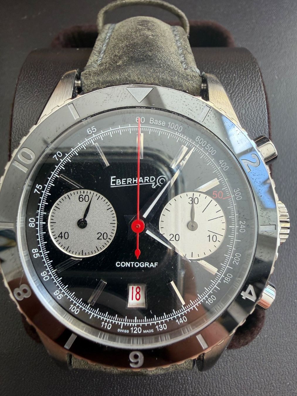 Eberhard & Co. Montres: Eberhard & Co. Contograf – D'occasion à La Chaux-de-Fonds par JUVAL_Horlogerie 1