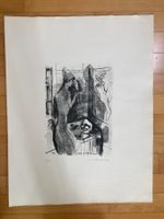 Lithographie 1967 Winterthur/evtl. von Willy Suter