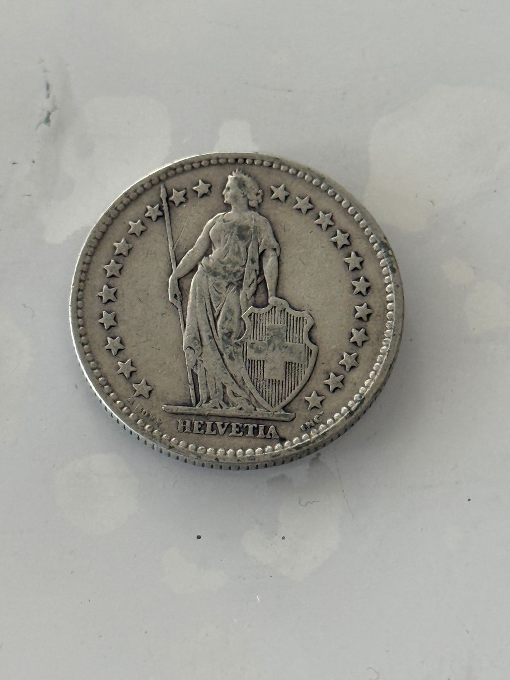 Alle Münzen: 2 Franken 1922  Rar – Gebraucht aus Wallisellen von SWISS_SILVER1 1