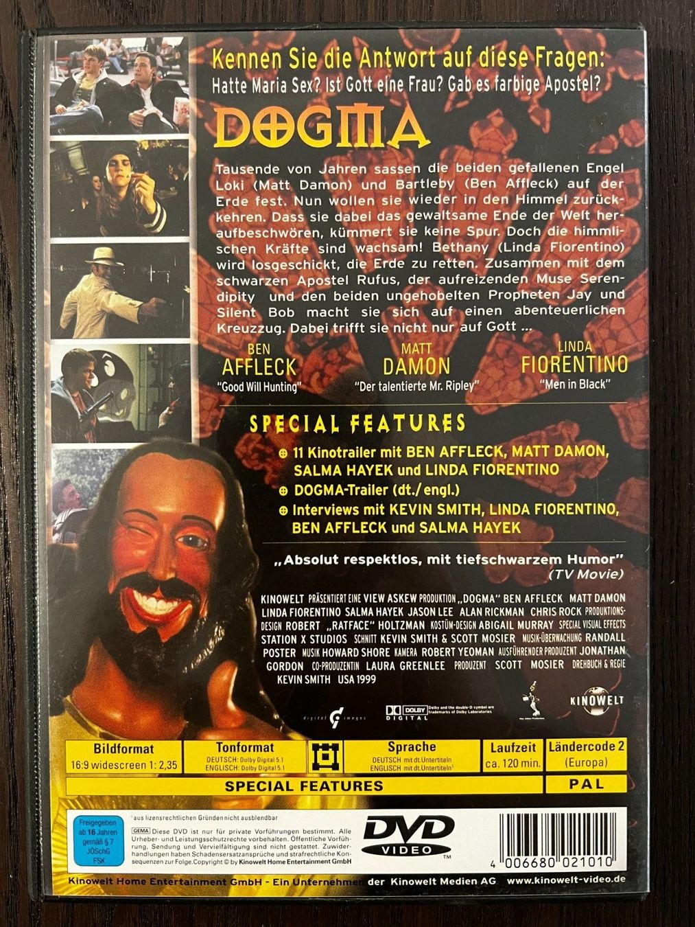 Tutti i DVDs: Dogma – Usato da Zürich venduto da FilmFreunde 1