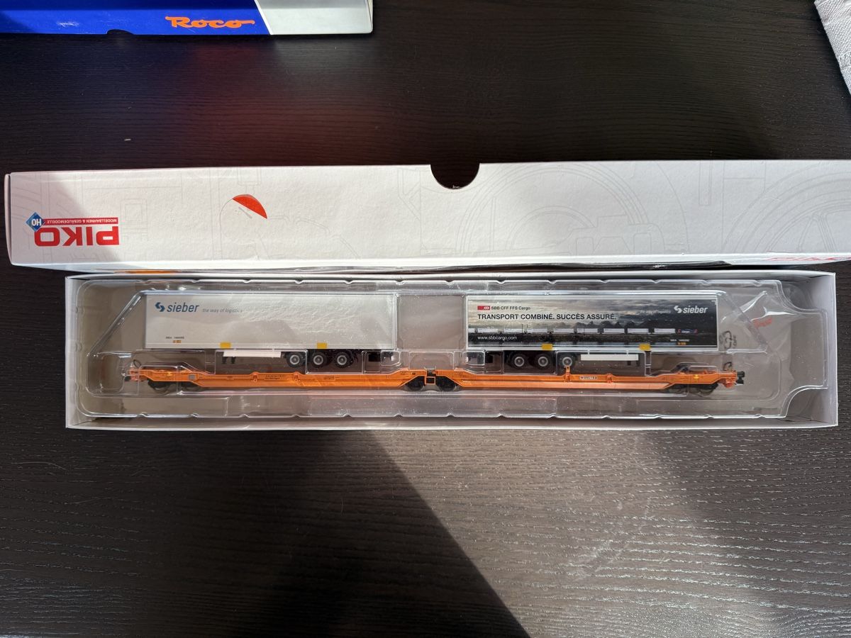 Piko Modellini di ferrovie: PIKO 58972 WASCOSA WAGEN SIEBER – Usato da grandvaux venduto da SwissOnTracksHO