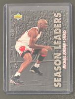 NBA Michael Jordan 1993-94 Upper Deck  Season Leaders Card